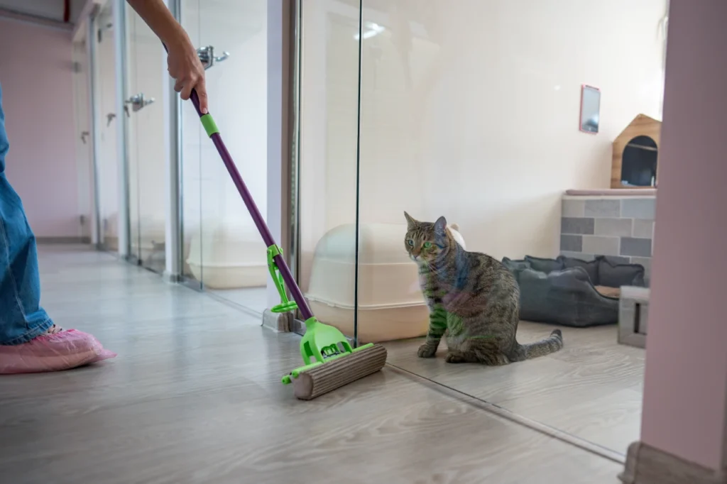 Homemade Pet Safe Floor Cleaner, Eco pet pathway